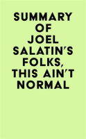 Summary_of_Joel_Salatin_s_Folks__This_Ain_t_Normal
