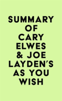 Summary_of_Cary_Elwes___Joe_Layden_s_As_You_Wish