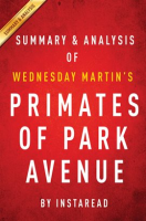 Summary___Analysis__Primates_of_Park_Avenue_by_Wednesday_Martin