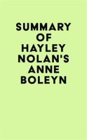 Summay_of_Hayley_Nolan_s_Anne_Boleyn