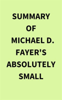 Summary_of_Michael_D__Fayer_s_Absolutely_Small